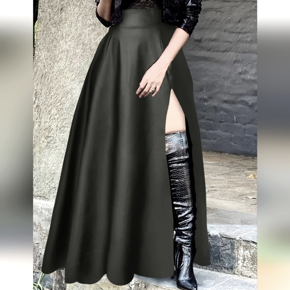 Faux leather Skirt